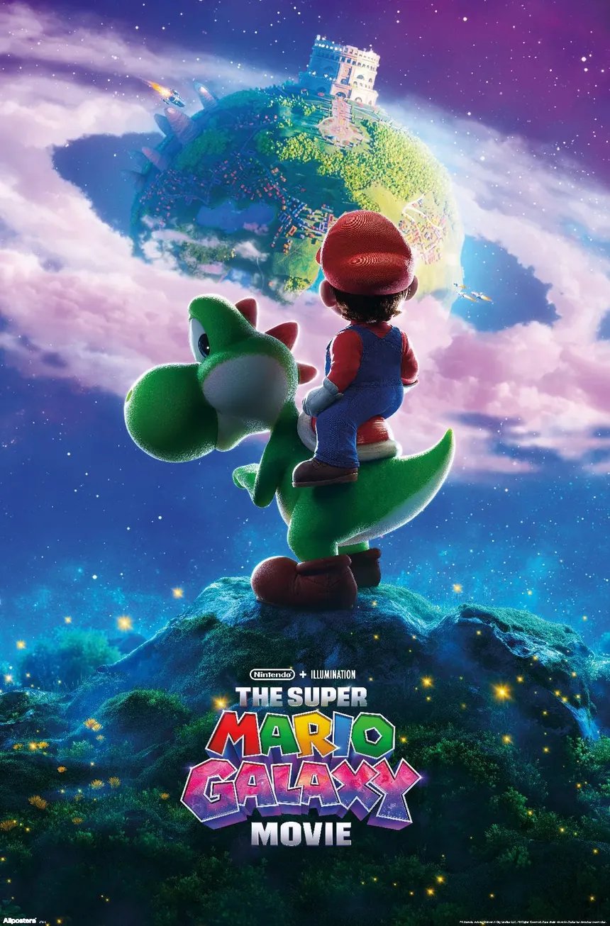 The Super Mario Galaxy Movie original cinematic thumbnail
